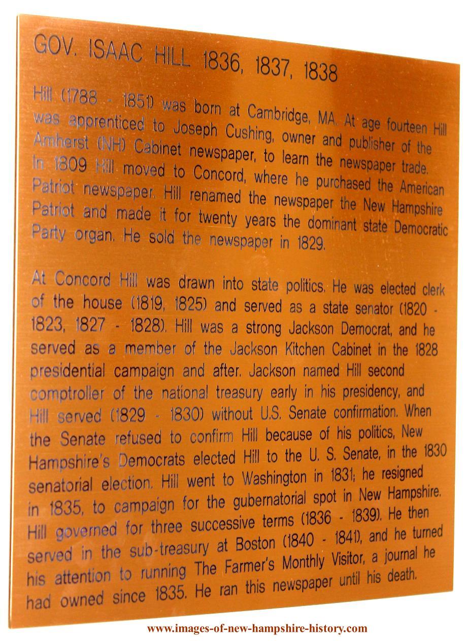 New Hampshire Governors